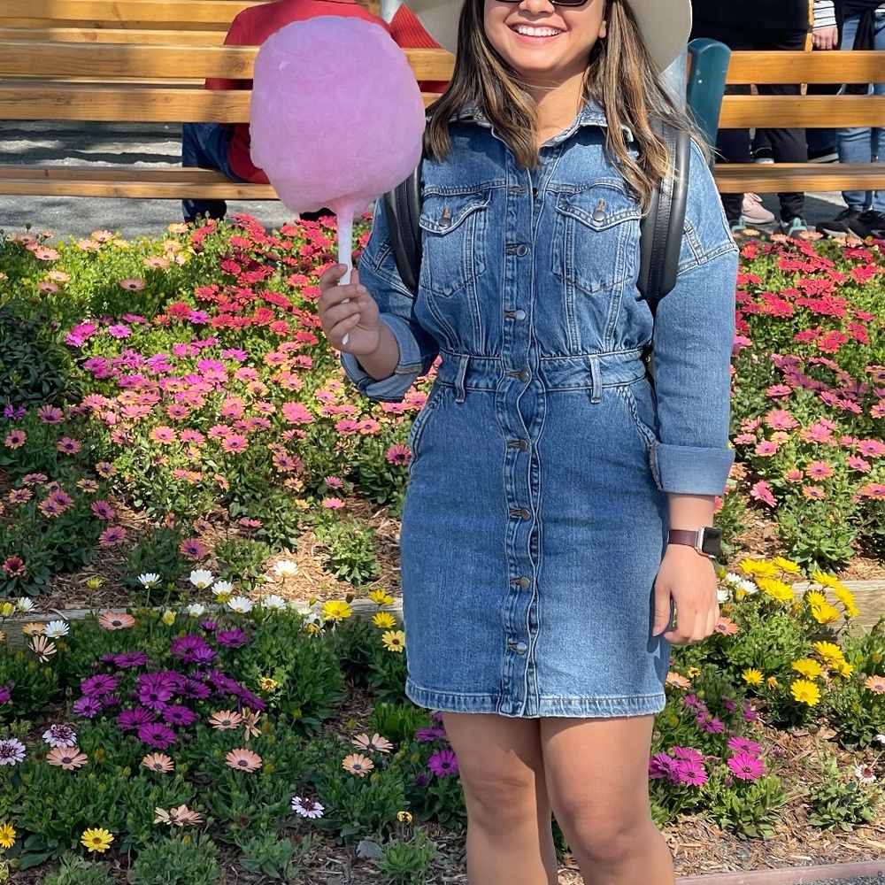 Denim dress
